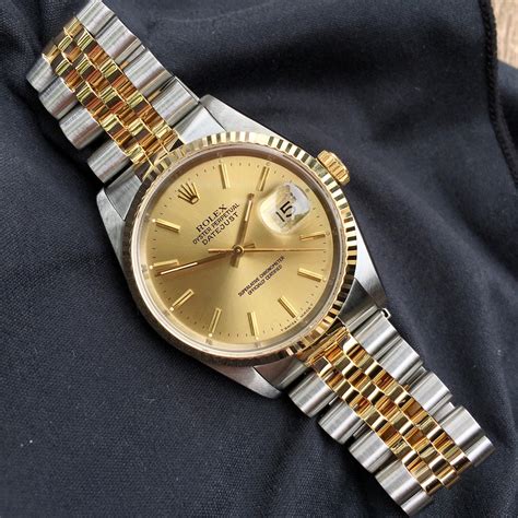 two tone Rolex Datejust